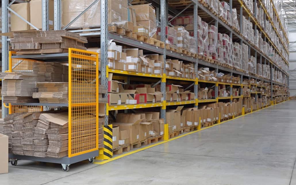 Fulfillment Services for large warehouse with shelves