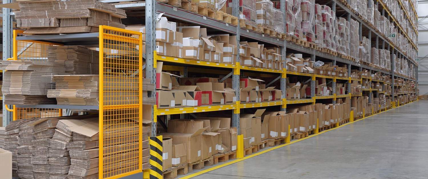Fulfillment Services for large warehouse with shelves